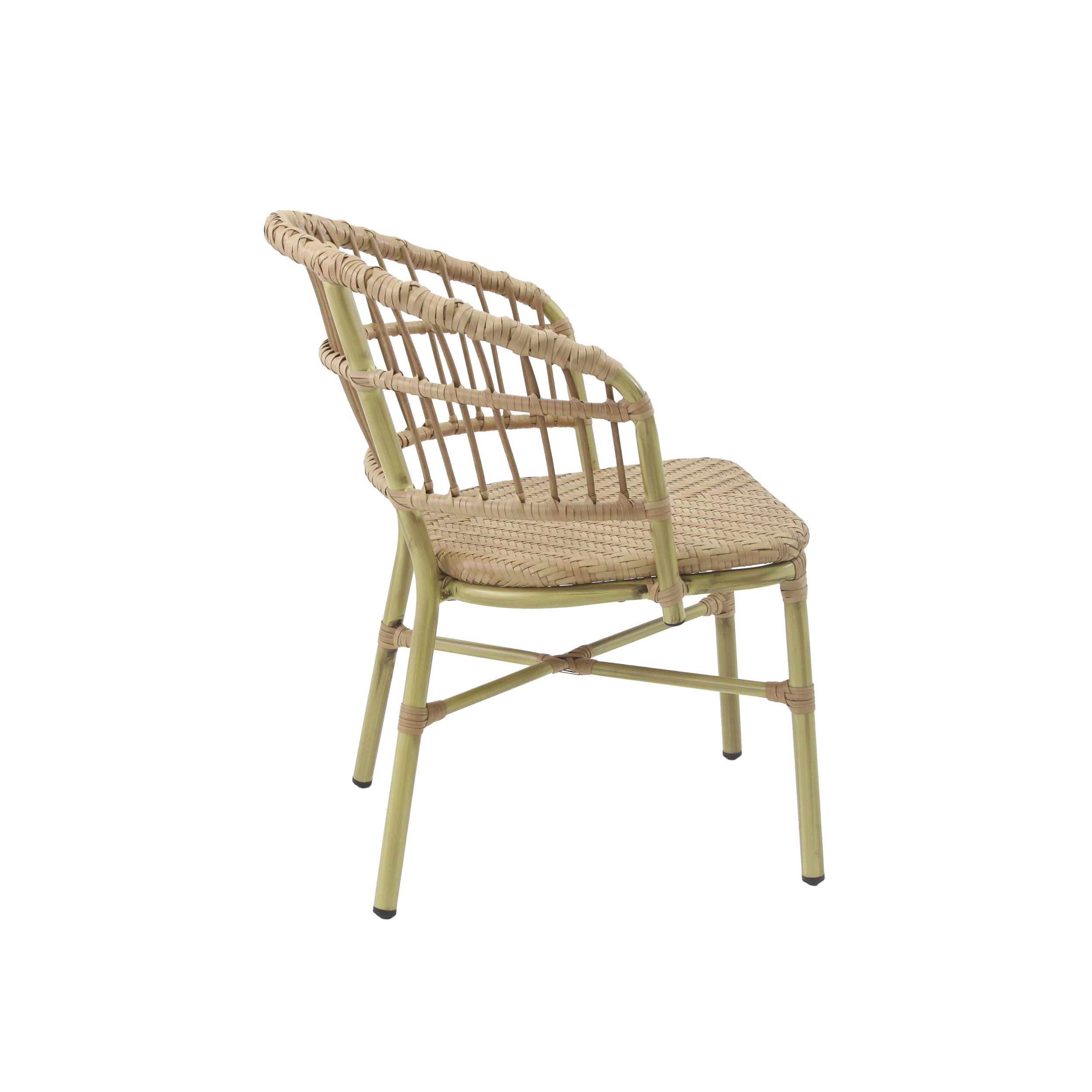 Stuhl Cunno Bistro Rotan Bamboo-natural