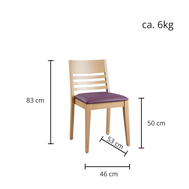 Stuhl Meg-500-P