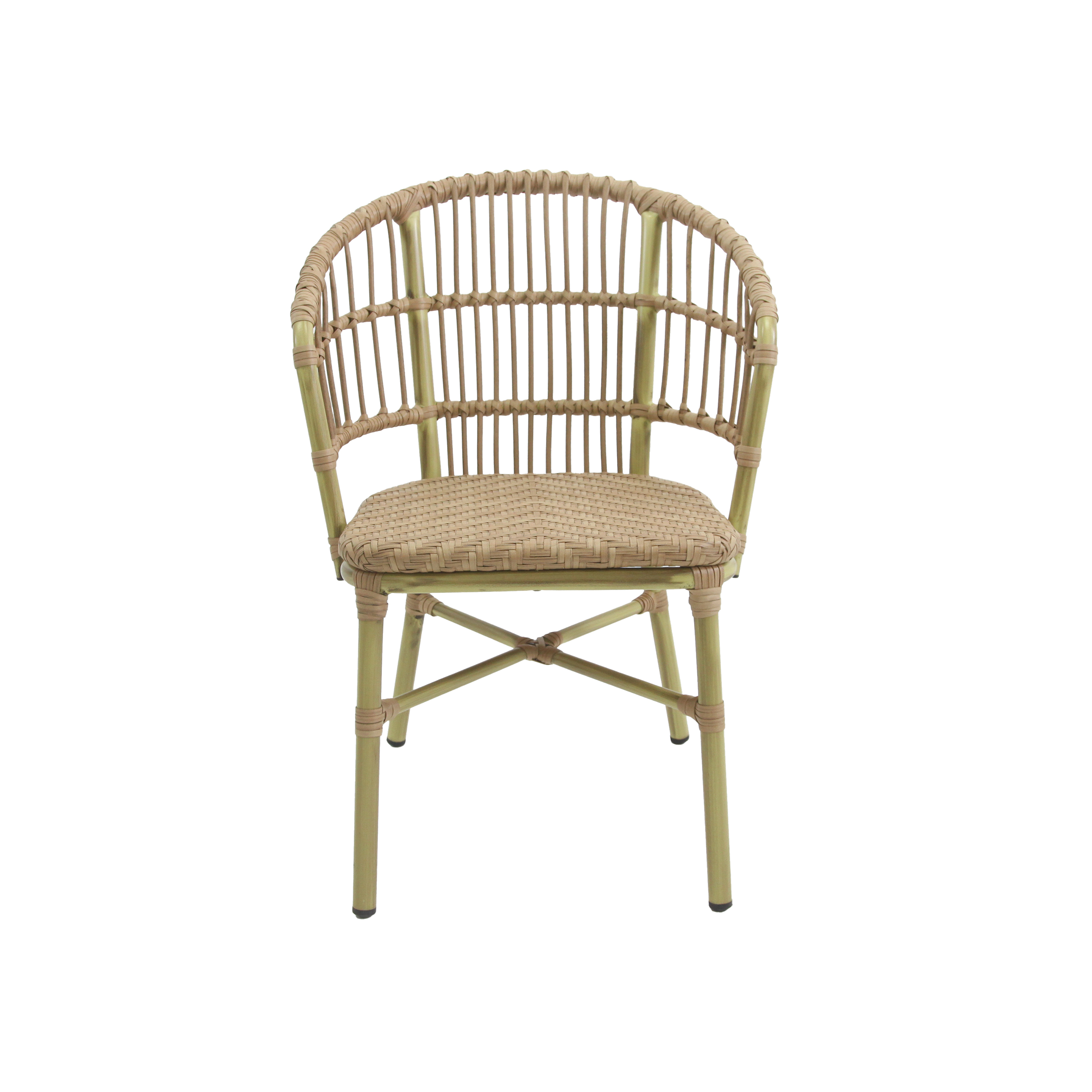 Stuhl Cunno Bistro Rotan Bamboo-natural